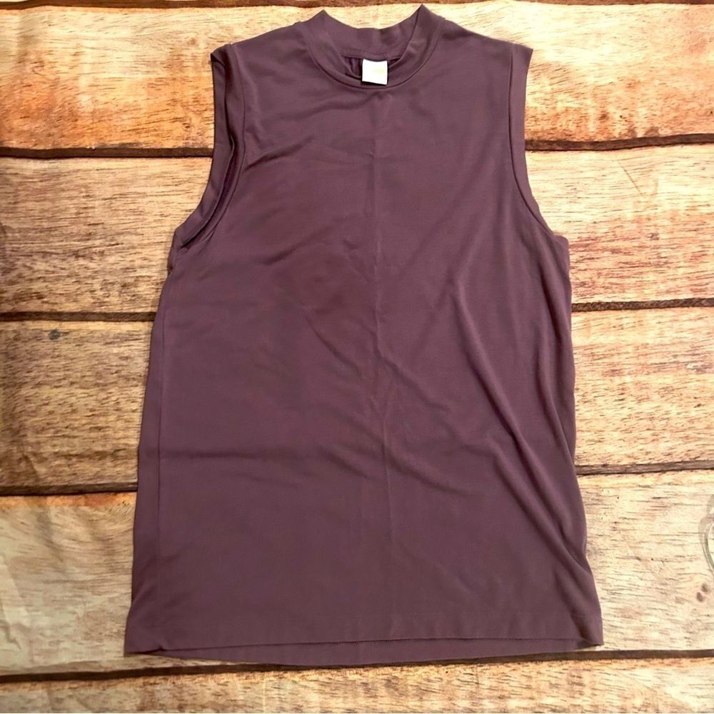 Lole Purple Crew Tank Top Size Small